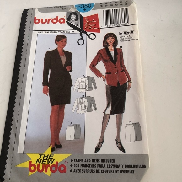 Women's Black Blazer and skirt by Sandra Batzina - Picture 6 of 7